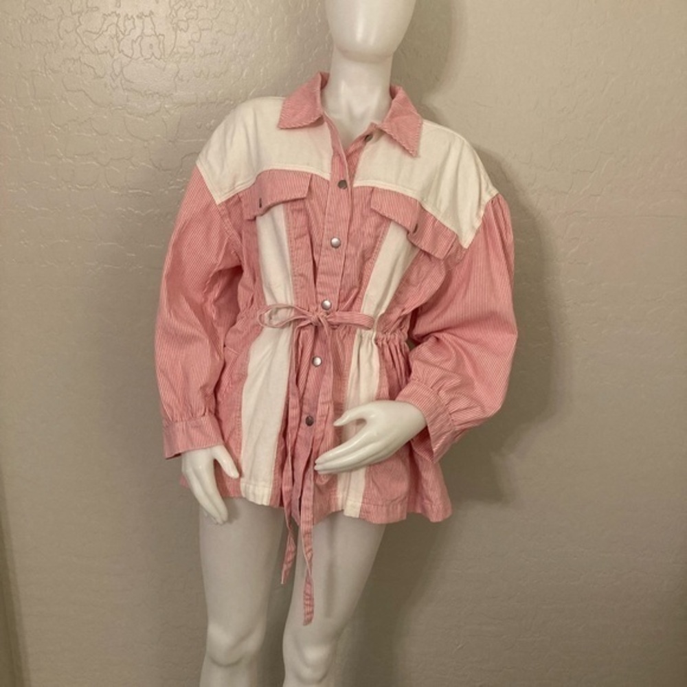 POL Lightweight Adjustable Waist Spring Jacket Oversized Fit Size Medium